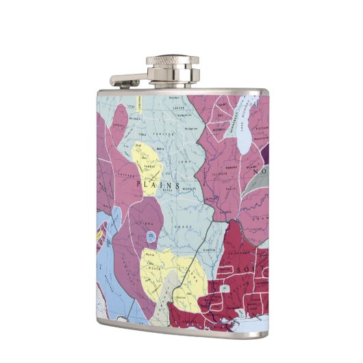 FLASQUES CARTE : INDIENS D'AMERIQUE (Gauche)