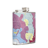 FLASQUES CARTE : INDIENS D'AMERIQUE (Droite)