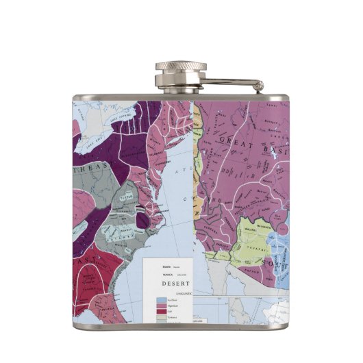 FLASQUES CARTE : INDIENS D'AMERIQUE (Dos)