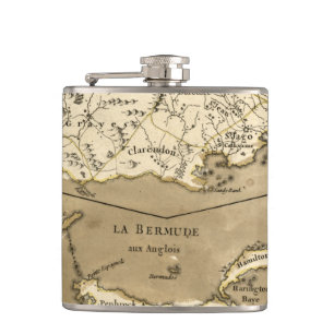 Flasques CARTE : La JAMAÏQUE, 1767