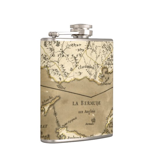 Flasques CARTE : La JAMAÏQUE, 1767 (Droite)