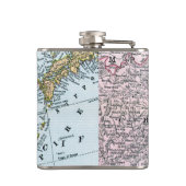 FLASQUES CARTE : L'ASIE DE L'EST, 1907 (Dos)