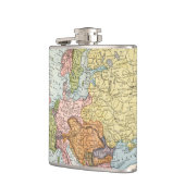 FLASQUES CARTE : L'EUROPE, 1885 (Gauche)