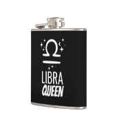 Flasques Carte Libra Queen Vinyl Wrapped Flask (Gauche)