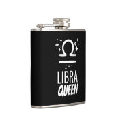 Flasques Carte Libra Queen Vinyl Wrapped Flask (Droite)
