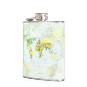 Flasques Carte mondiale Globe Pays Atlas (Gauche)