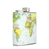 Flasques Carte mondiale Globe Pays Atlas (Droite)