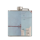 Flasques Carte topographique de Seattle (Dos)