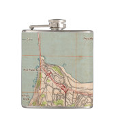 Flasques Carte topographique du Golden Gate (Devant)