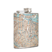 Flasques Carte vintage d'Amsterdam (1905) (Droite)