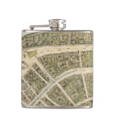 Flasques Carte vintage de New Amsterdam (1660) (Devant)