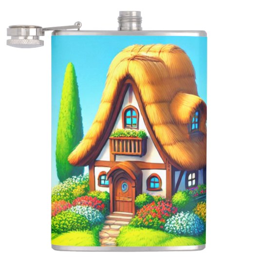 Flasques Cartoon Cottage (Ouvert)