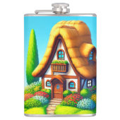 Flasques Cartoon Cottage (Devant)