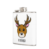 Flasques Cartoon Deer (Gauche)