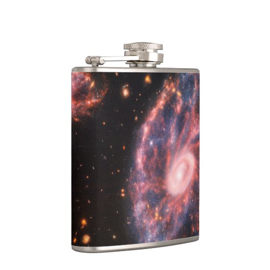 Flasques Cartwheel Galaxy JWST James Webb Télescope spatial (Droite)