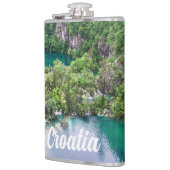 Flasques Cascade de cascade dans le parc des lacs Plitvice, (Gauche)