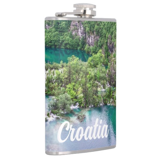 Flasques Cascade de cascade dans le parc des lacs Plitvice, (Droite)