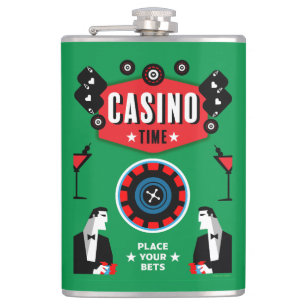 Flasques Casino Gambling Poker Roulette