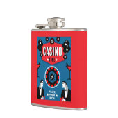 Flasques Casino Gambling Poker Roulette (Gauche)