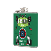 Flasques Casino Gambling Poker Roulette (Gauche)