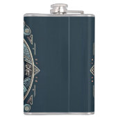 Flasques Casque de la rune Mystic Viking (Dos)