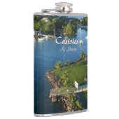 Flasques Castries Sainte-Lucie Caraïbes (Droite)