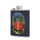 Flasques Cat Christmas Présent Adulte Stocker Stuffer (Gauche)