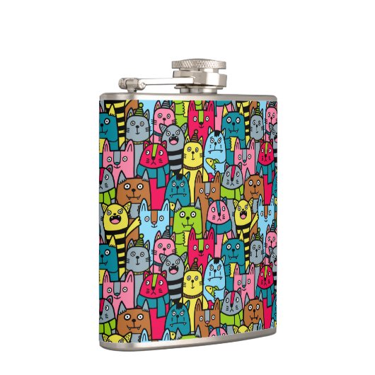 Flasques Cat et kitten (Droite)