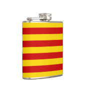 Flasques Catalogne - Drapeau et Catalan - La Senyera /fête (Droite)