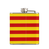 Flasques Catalogne - Drapeau et Catalan - La Senyera /fête (Dos)