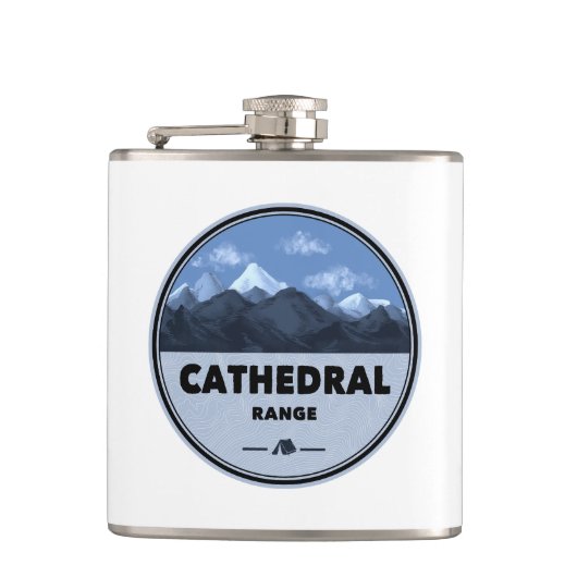 Flasques Cathedral Range California Camping (Devant)