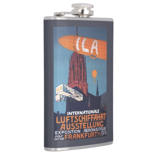 Flasques Cathédrale rouge - ?ère exposition aéronautique (Droite)