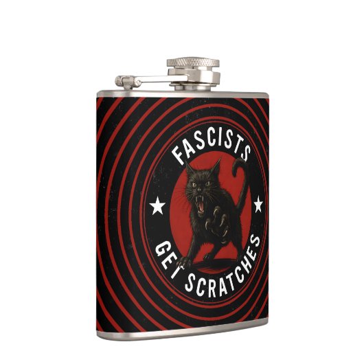 Flasques Cats Against Fascists (Droite)