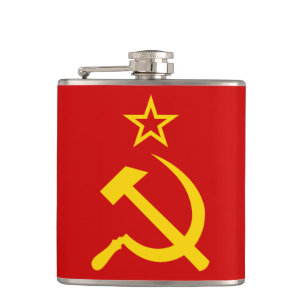 Flasques CCCP - Drapeau d'Union Soviétique