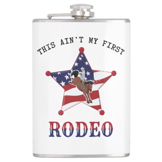 Flasques Ce n'est pas mon premier RODEO (Devant)