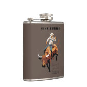 Flasques Ce n'est pas mon premier RODEO : Bull rider (Droite)