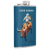 Flasques Ce n'est pas mon premier RODEO : Bull rider (Droite)