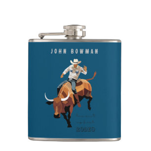 Flasques Ce n'est pas mon premier RODEO : Bull rider