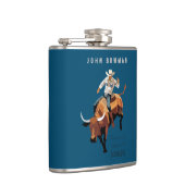 Flasques Ce n'est pas mon premier RODEO : Bull rider (Droite)