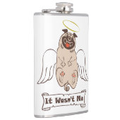 Flasques Ce n'était pas moi ange carlin drôle de citation (Droite)