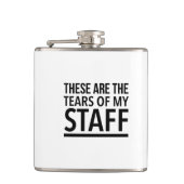 Flasques Ce sont les larmes de mon personnel (Devant)