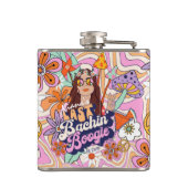 Flasques Célibataire Groovy 70s Dernière Fête Avant le Mari (Dos)