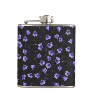 Flasques Cellules bleues de minuit, cloches, Bellflowers
