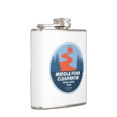 Flasques Central Fork Eau Sauvage Et Rivière Pittoresque Id (Droite)