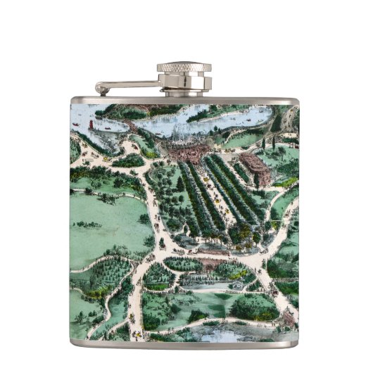 FLASQUES CENTRAL PARK, 1860 (Devant)