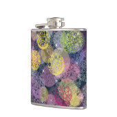 Flasques Cercle de points Polka de la Cute Abstraite (Gauche)