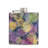 Flasques Cercle de points Polka de la Cute Abstraite (Devant)