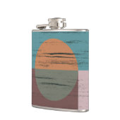 Flasques Cercle Orange Et Vert (Gauche)