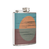 Flasques Cercle Orange Et Vert (Droite)