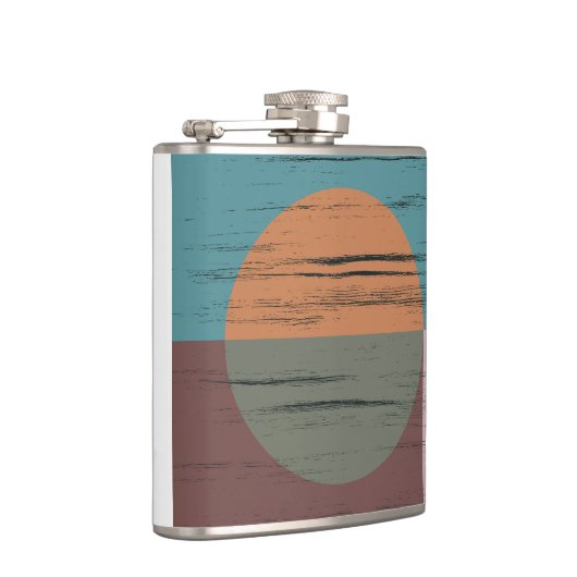 Flasques Cercle Orange Et Vert (Droite)